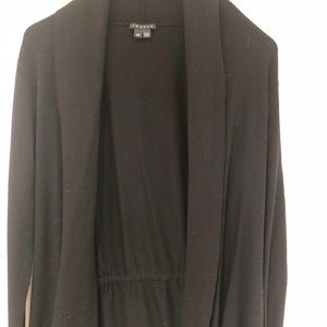 Theory draped open cardigan